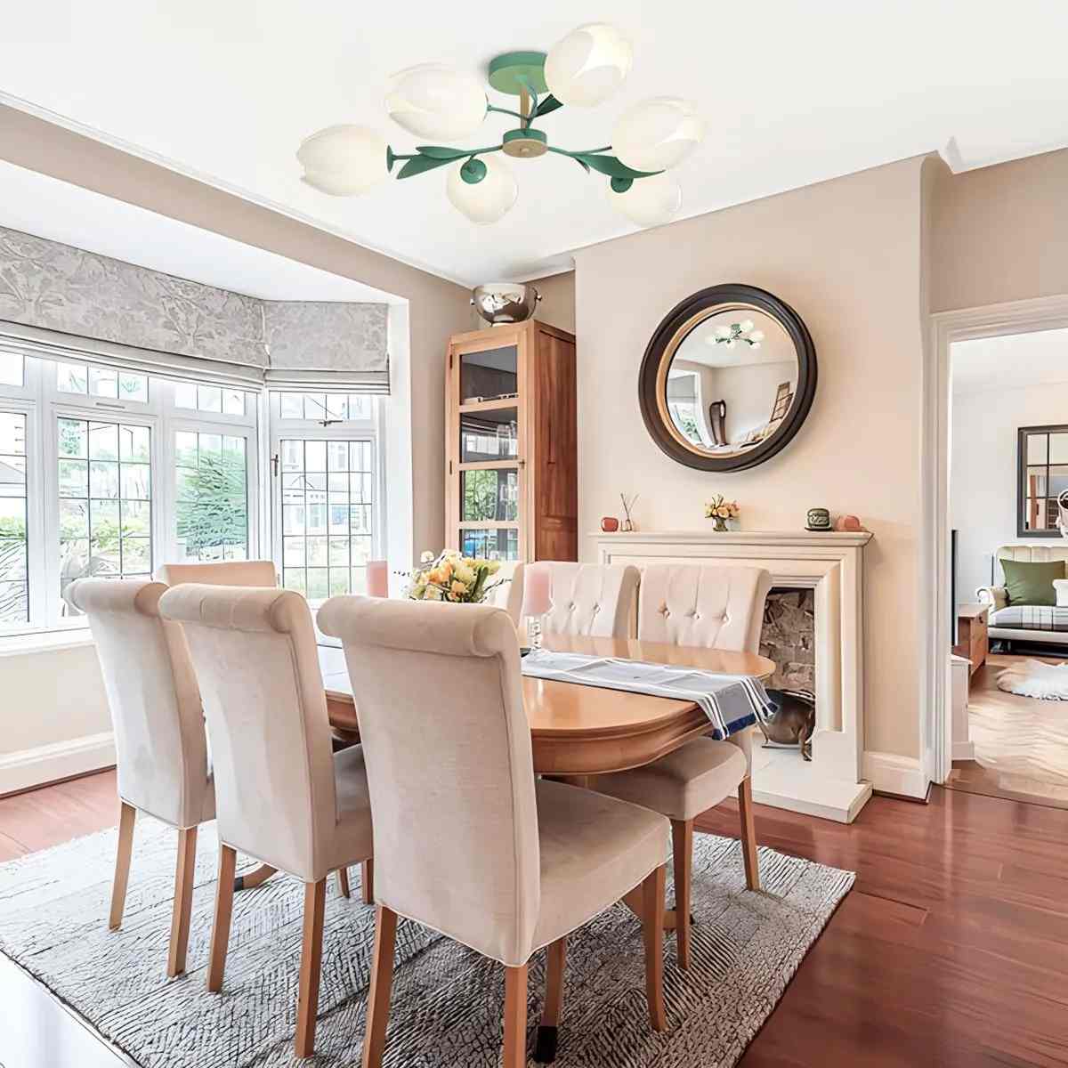 Magnolia Bud Living Room Chandelier