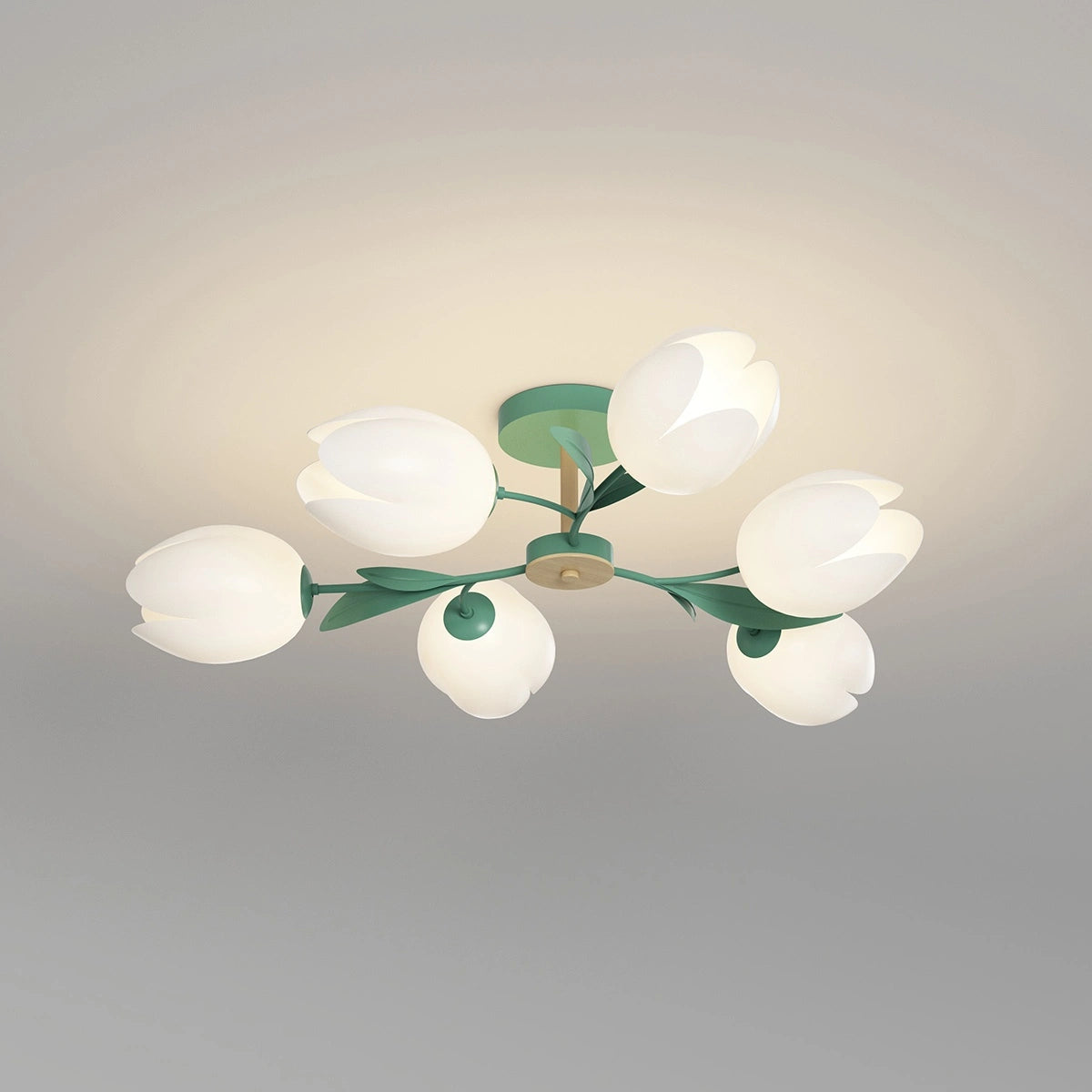 Magnolia Bud Living Room Chandelier