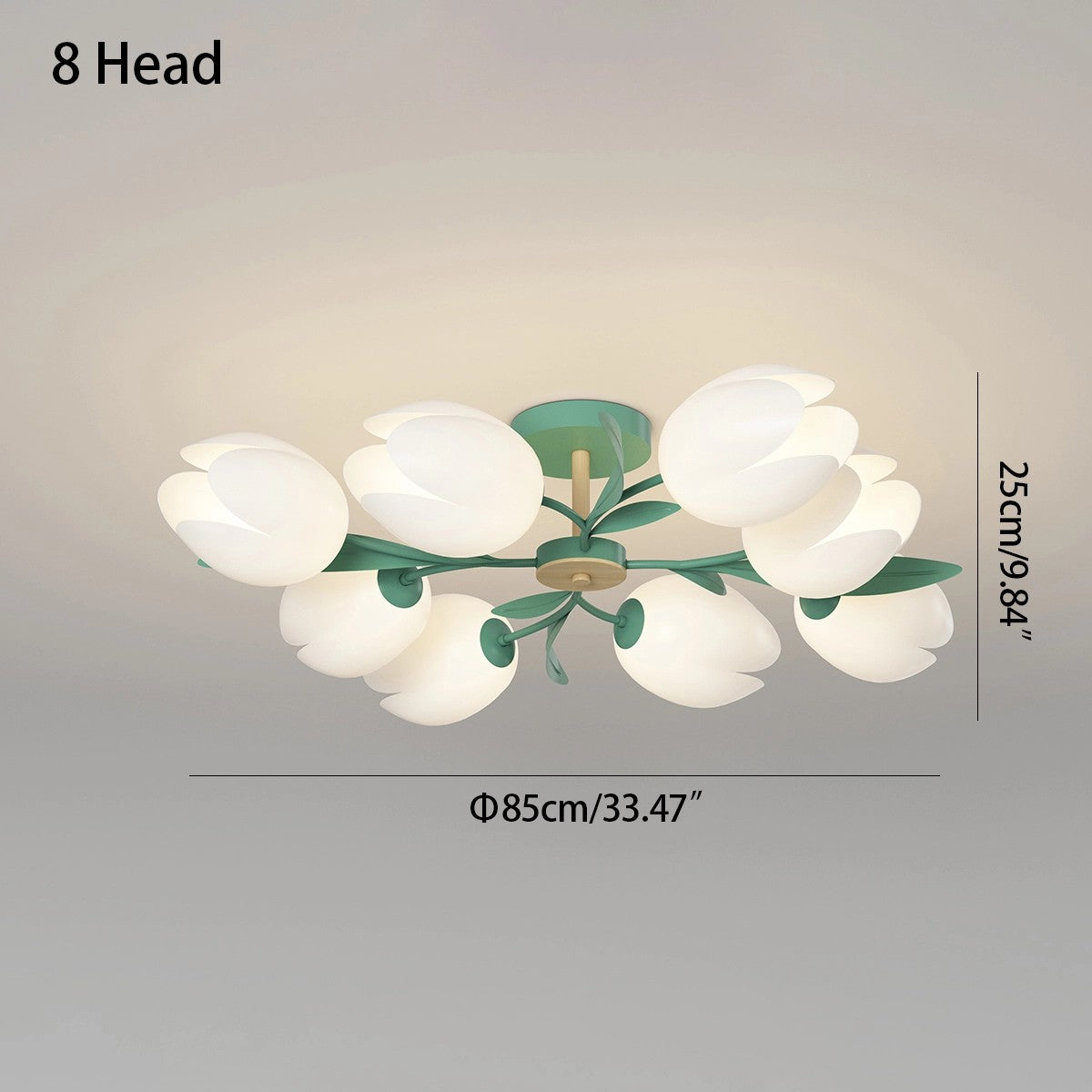 Magnolia Bud Living Room Chandelier