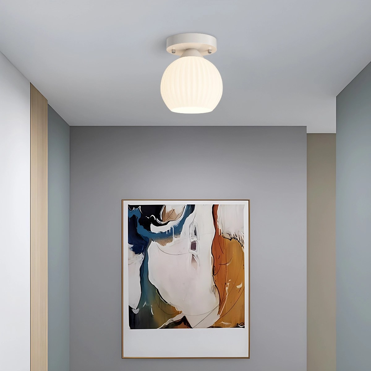 Antizer Lily Of The Valley Foyer Ceiling Light