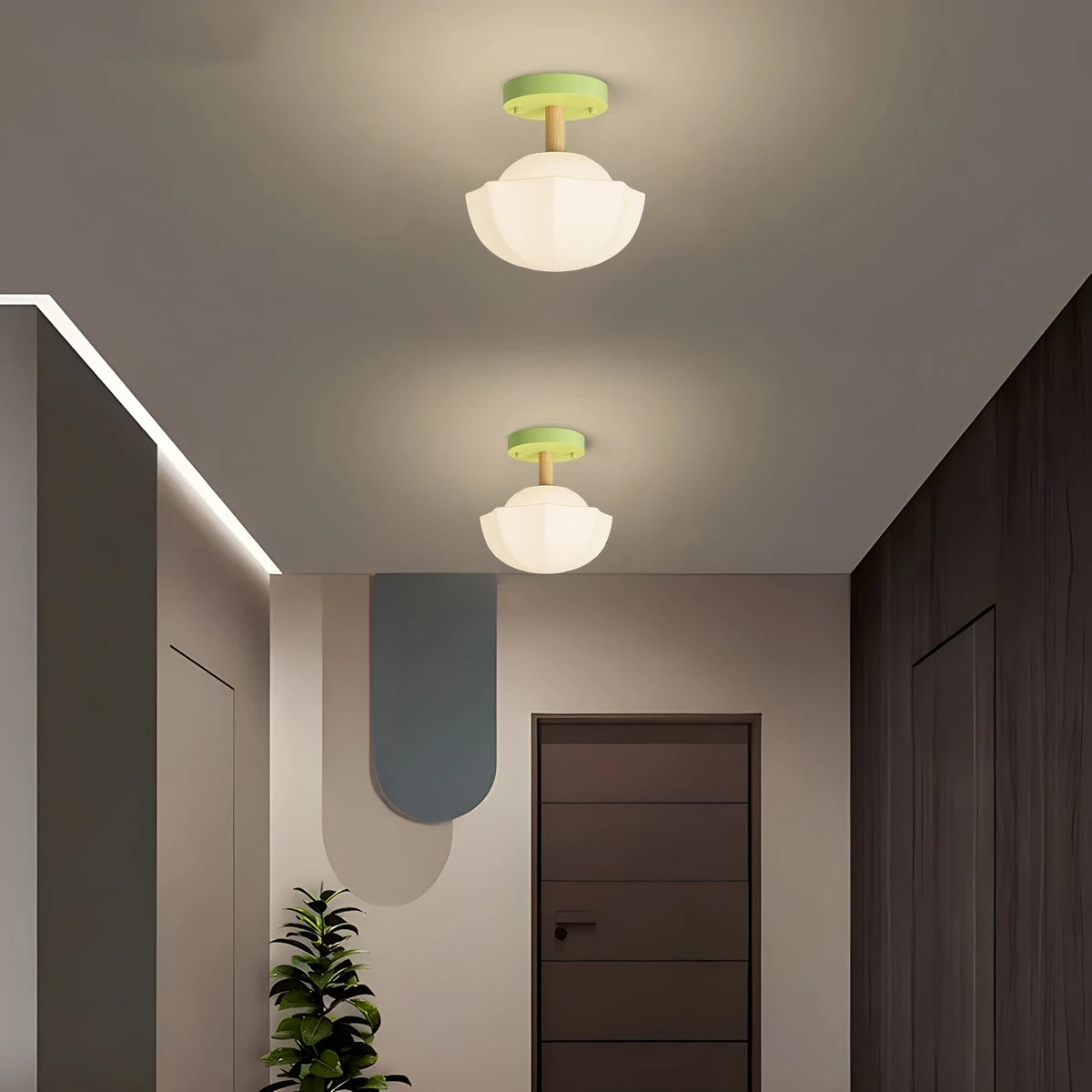 Antizer Creative Pastoral Style LED Ceiling Light