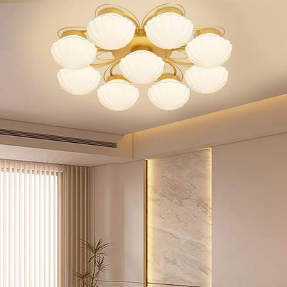 Antizer Creative Flower Living Room Ceiling Lamp