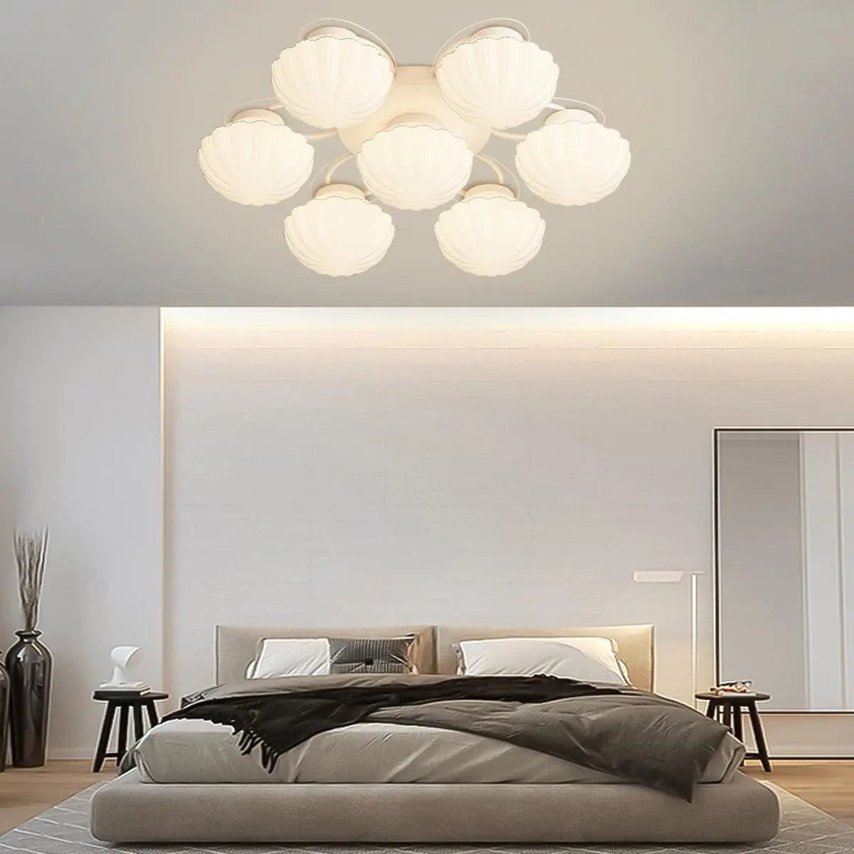 Creative Flower Living Room Ceiling Lamp