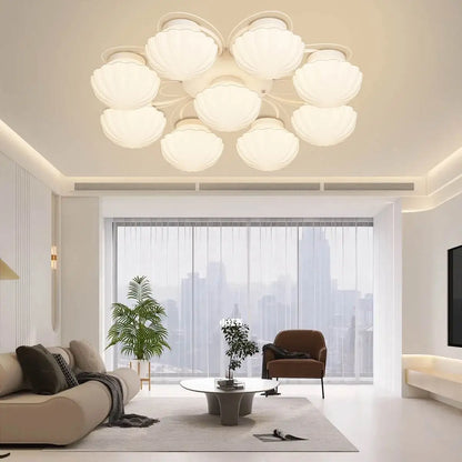 Antizer Creative Flower Living Room Ceiling Lamp