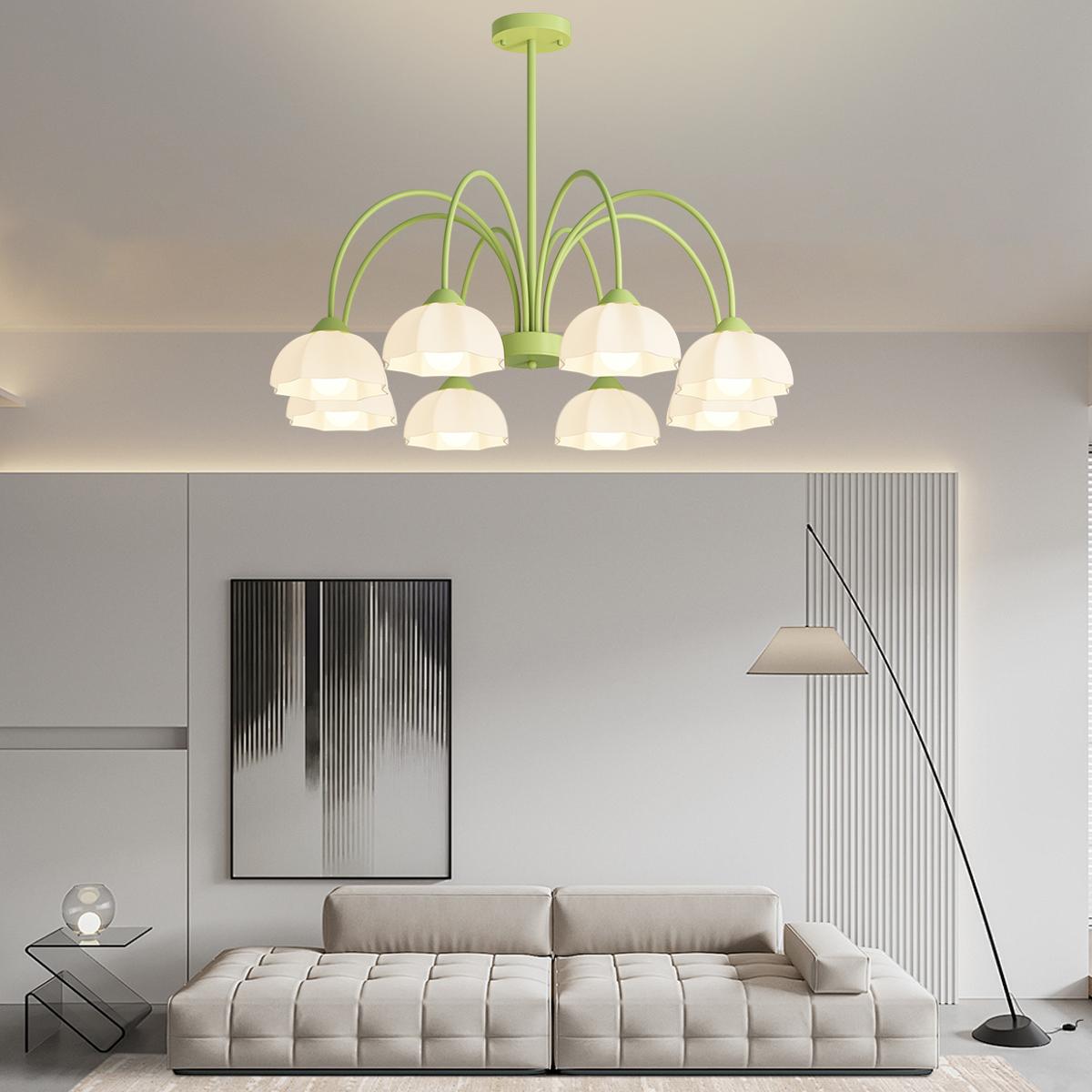 Nordic Modern Light Luxury Flower Chandelier