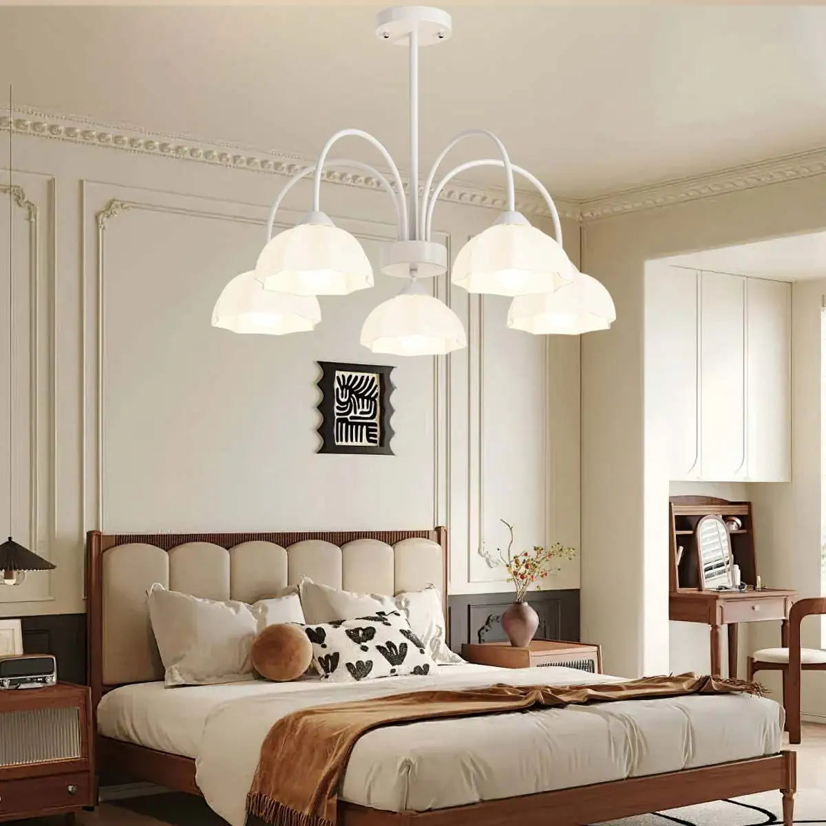 Nordic Modern Light Luxury Flower Chandelier