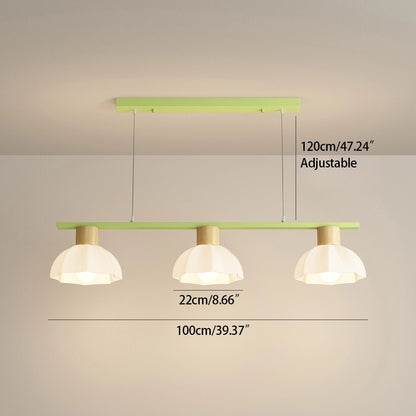Antizer Creative Retro 3-Head Flower Chandelier