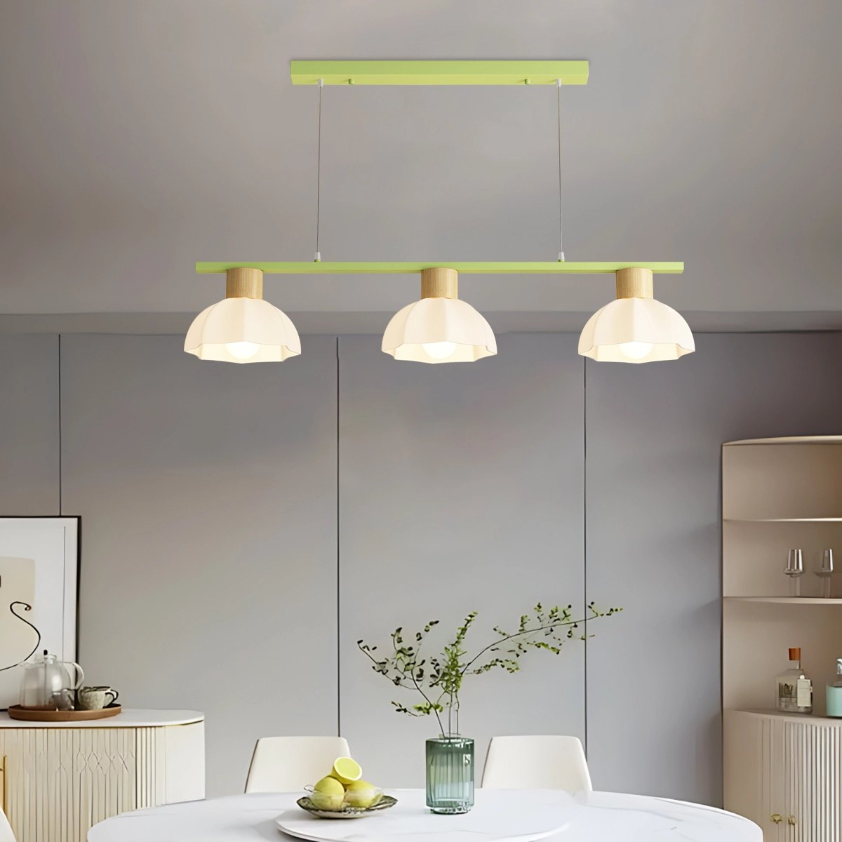 Antizer Creative Retro 3-Head Flower Chandelier