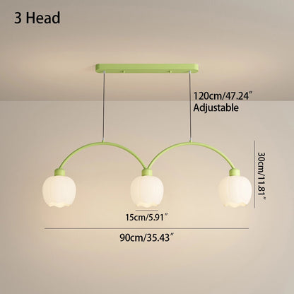 Antizer Nordic Simple 3-4 Head Flower Chandelier