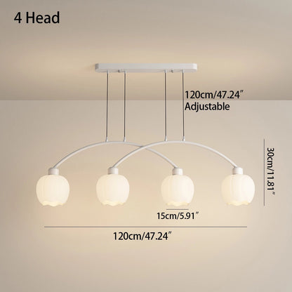 Antizer Nordic Simple 3-4 Head Flower Chandelier