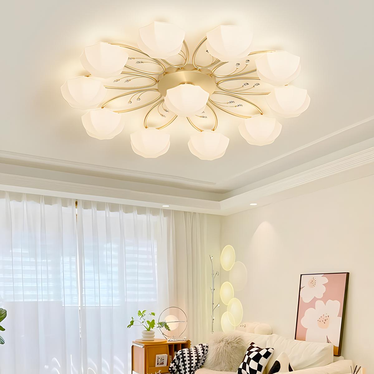 Light Luxury French Bud Ceiling Lamp