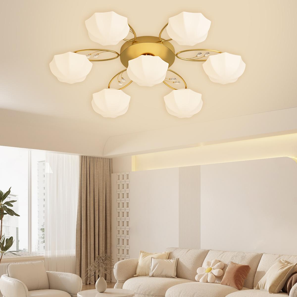 Light Luxury French Bud Ceiling Lamp