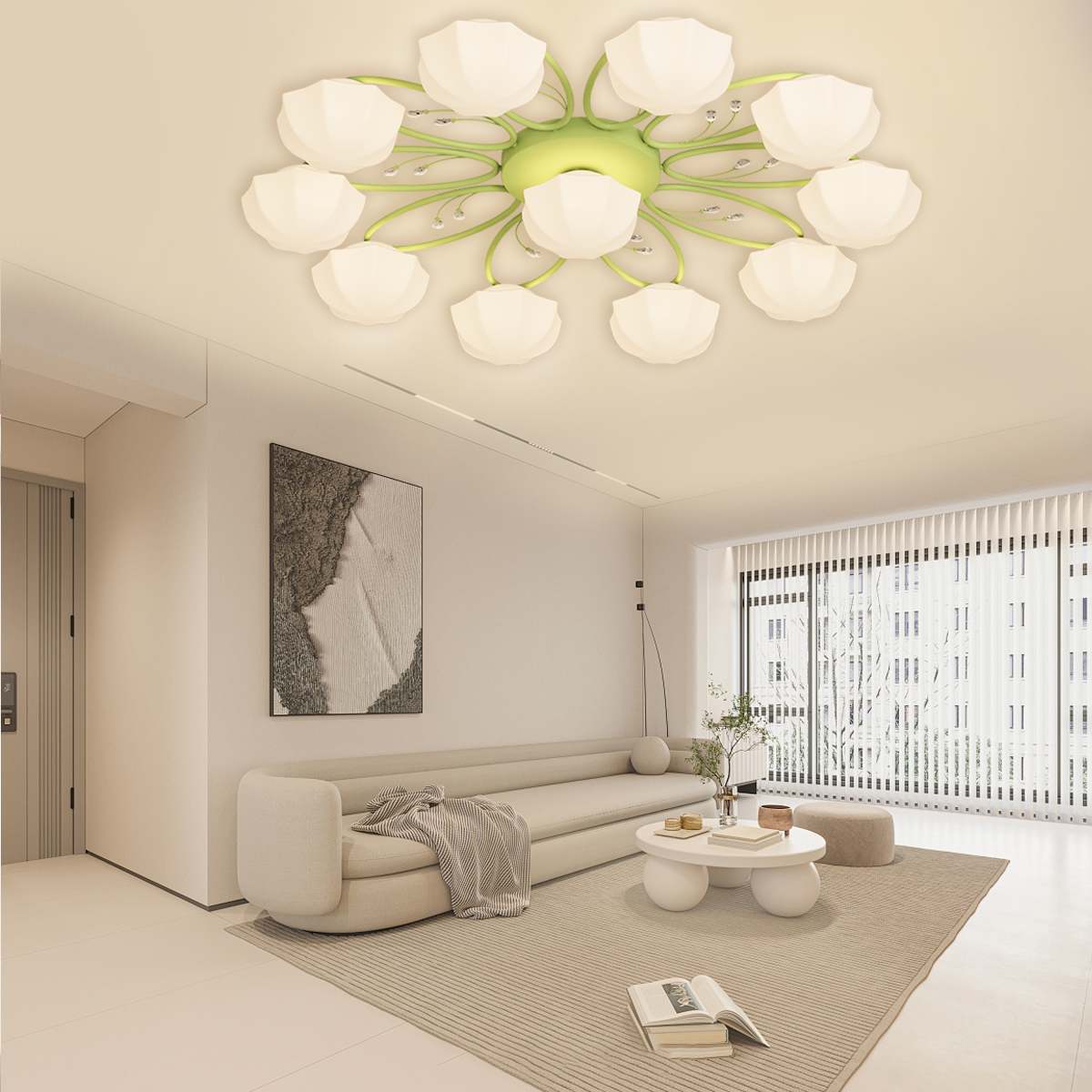 Light Luxury French Bud Ceiling Lamp