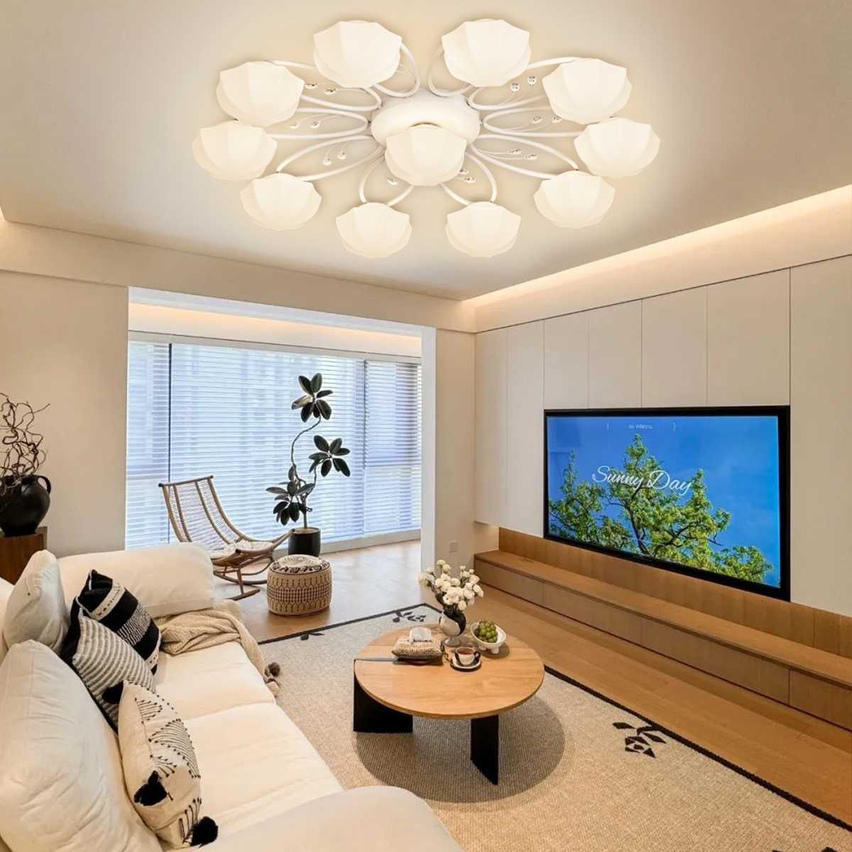 Light Luxury French Bud Ceiling Lamp