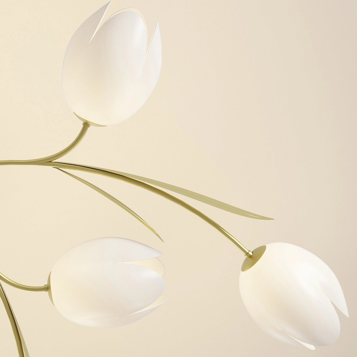 Magnolia Bud Living Room Chandelier