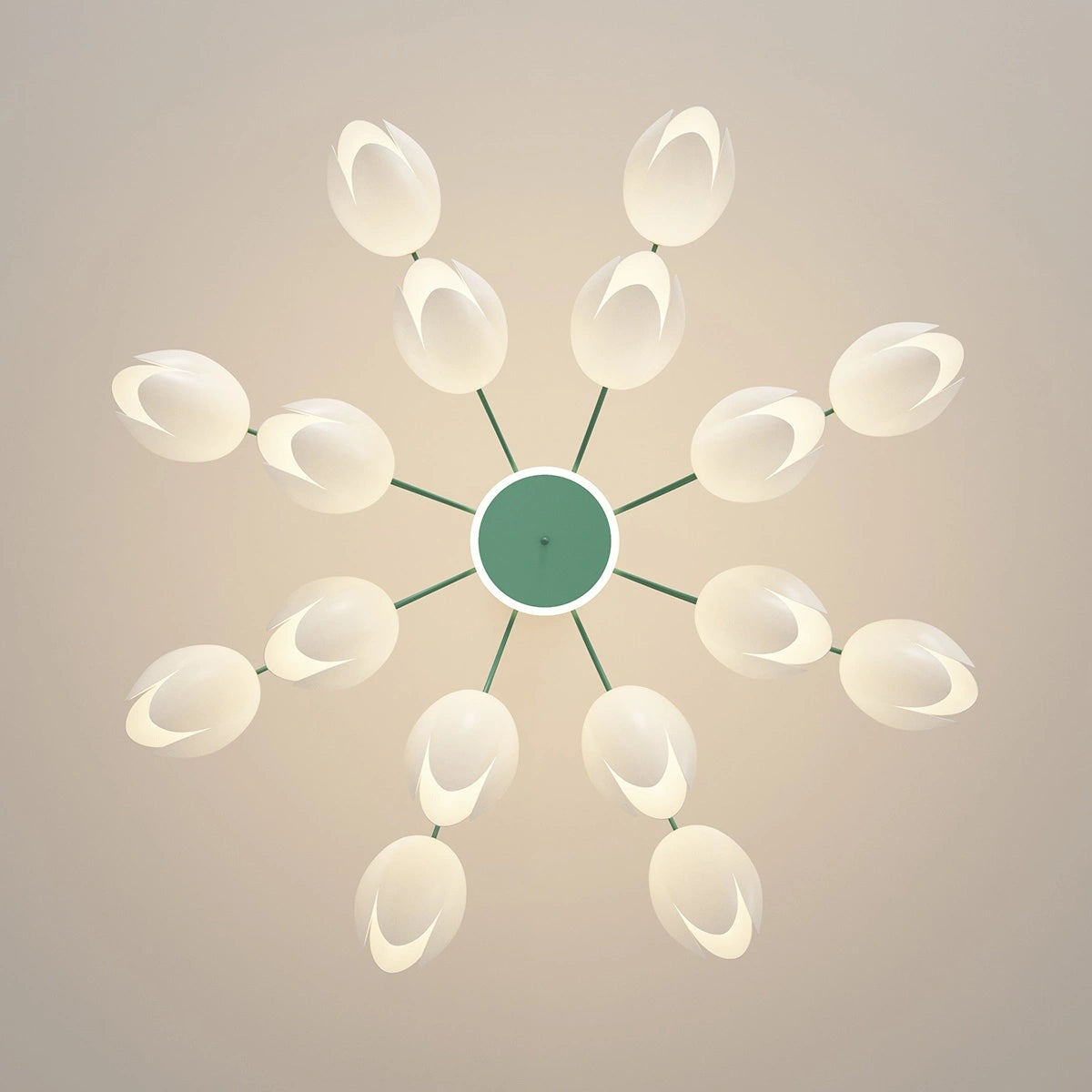 Nordic Simple Flower Chandelier