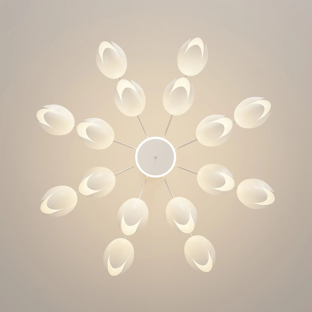 Nordic Simple Flower Chandelier