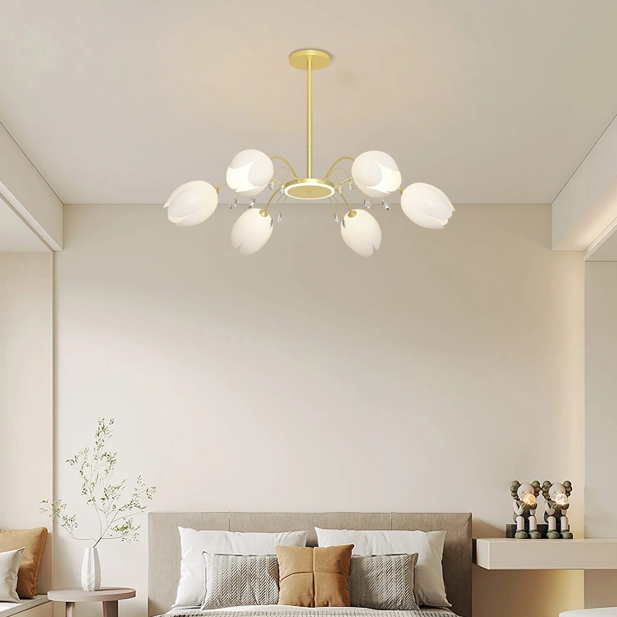 Nordic Simple Flower Chandelier