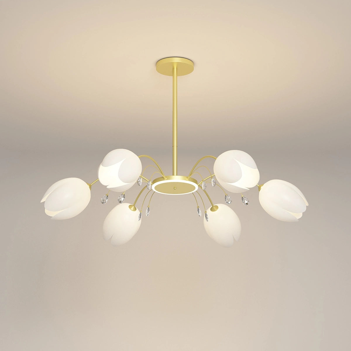 Nordic Simple Flower Chandelier