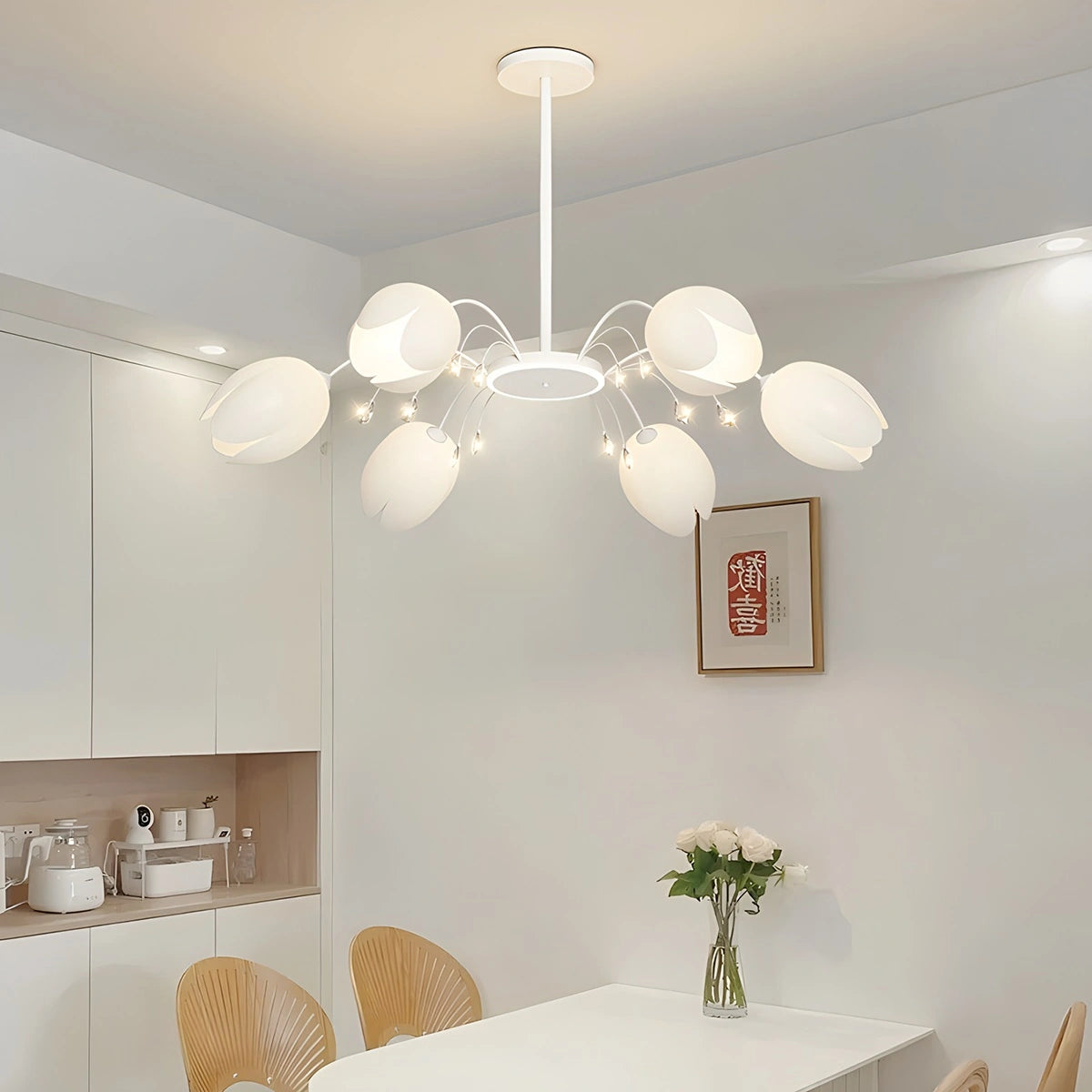 Nordic Simple Flower Chandelier