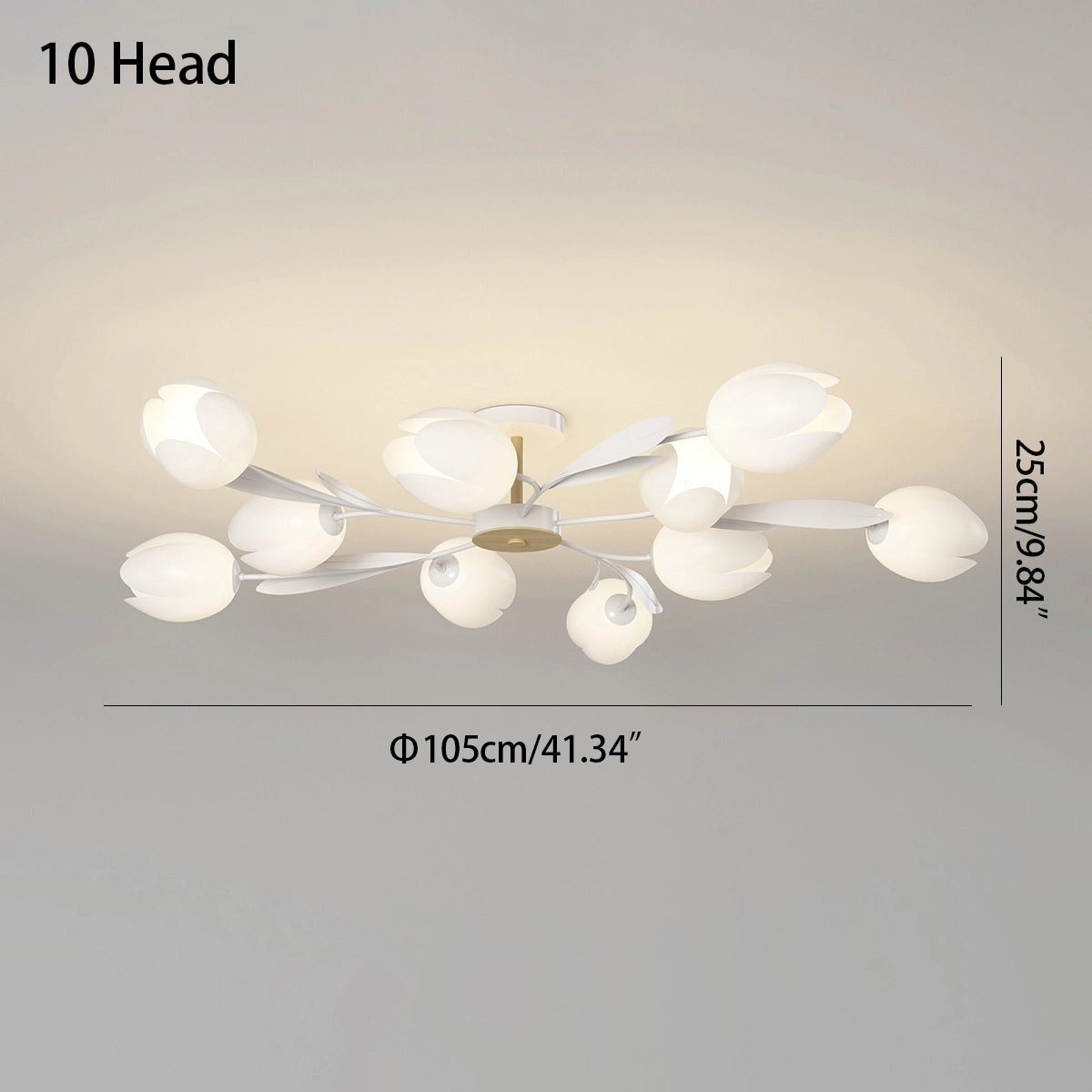 Magnolia Bud Living Room Chandelier