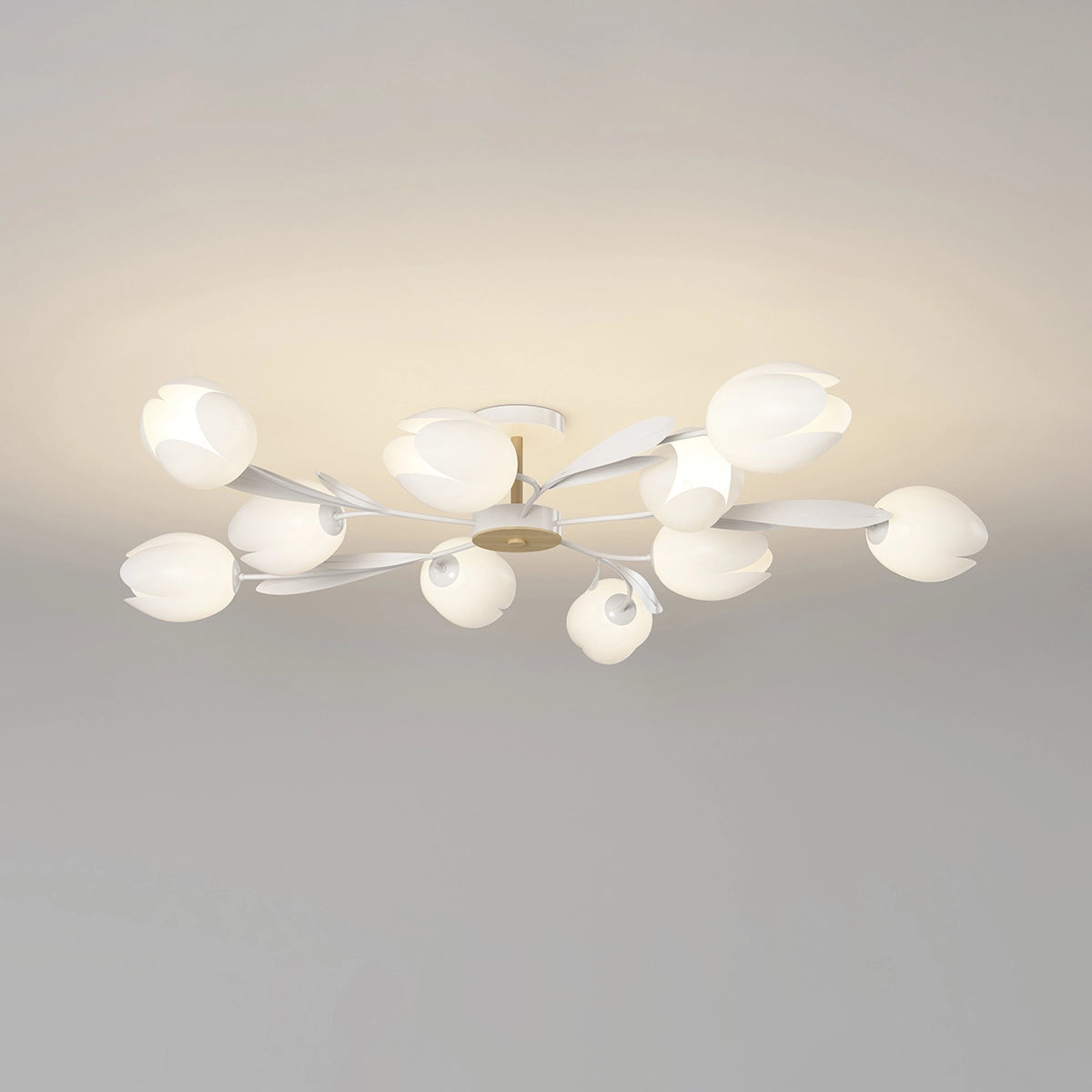 Magnolia Bud Living Room Chandelier