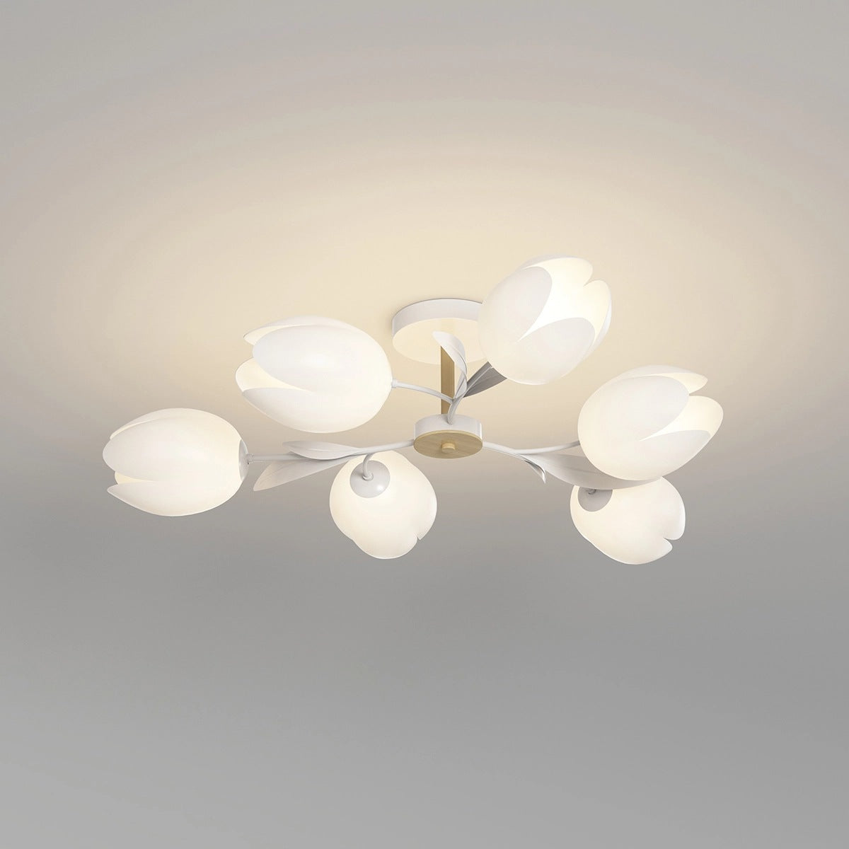 Magnolia Bud Living Room Chandelier