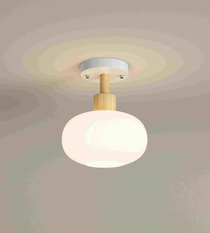 Antizer Nordic Modern Hallway Glass Ceiling Light