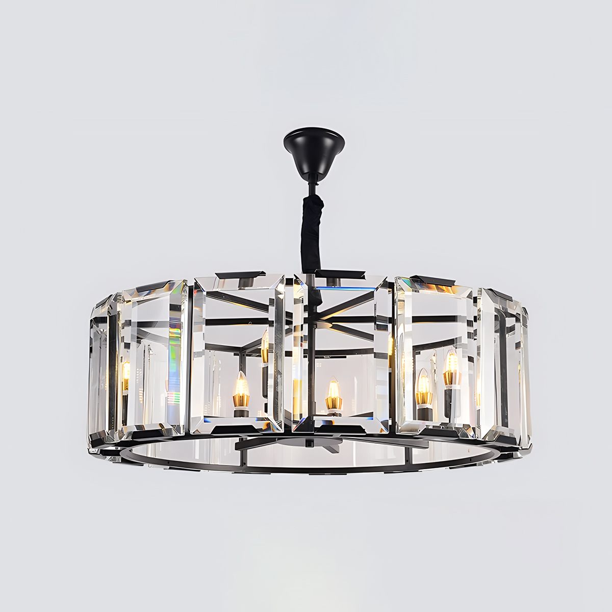 Circular Glass Chandelier