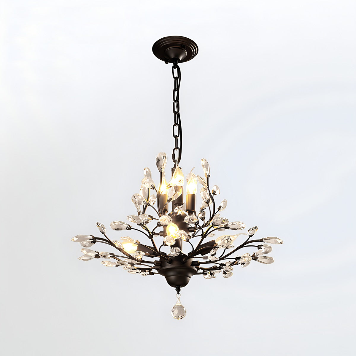 Tree Branch Crystal Chandelier