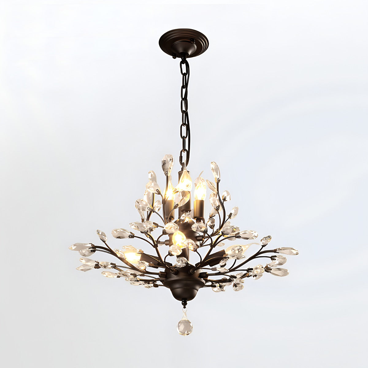 Tree Branch Crystal Chandelier