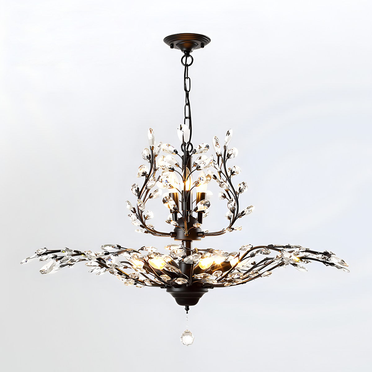 Tree Branch Crystal Chandelier