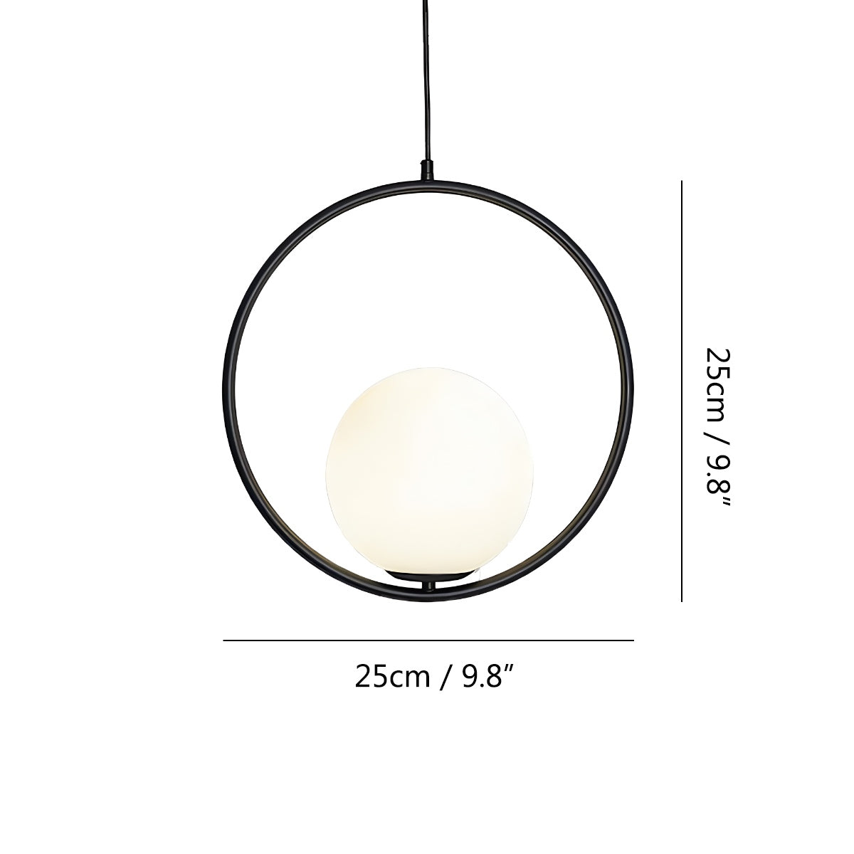 Antizer Mila Pendant Light Minimalist Lighting Fixture