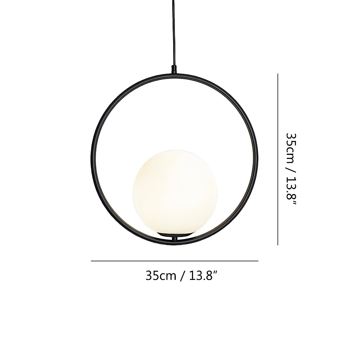 Antizer Mila Pendant Light Minimalist Lighting Fixture