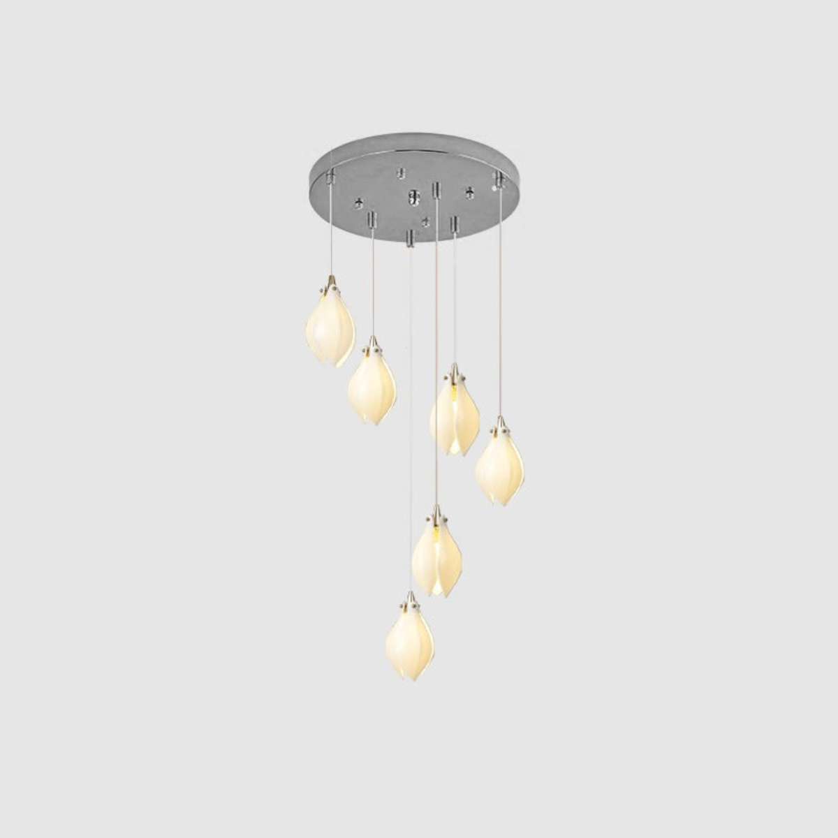 Antizer Ceramic Bud Pendant Light for Modern Interiors