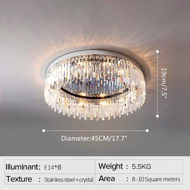 Light Luxury Crystal Ceiling & Pendant Light