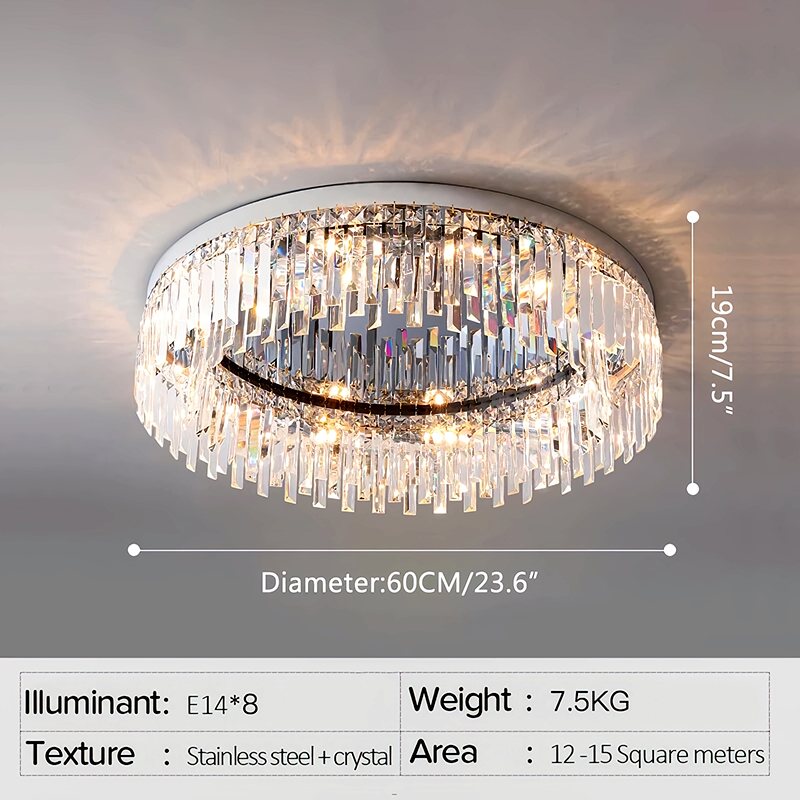 Light Luxury Crystal Ceiling & Pendant Light