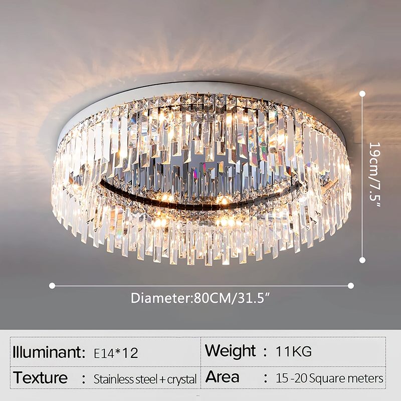 Light Luxury Crystal Ceiling & Pendant Light