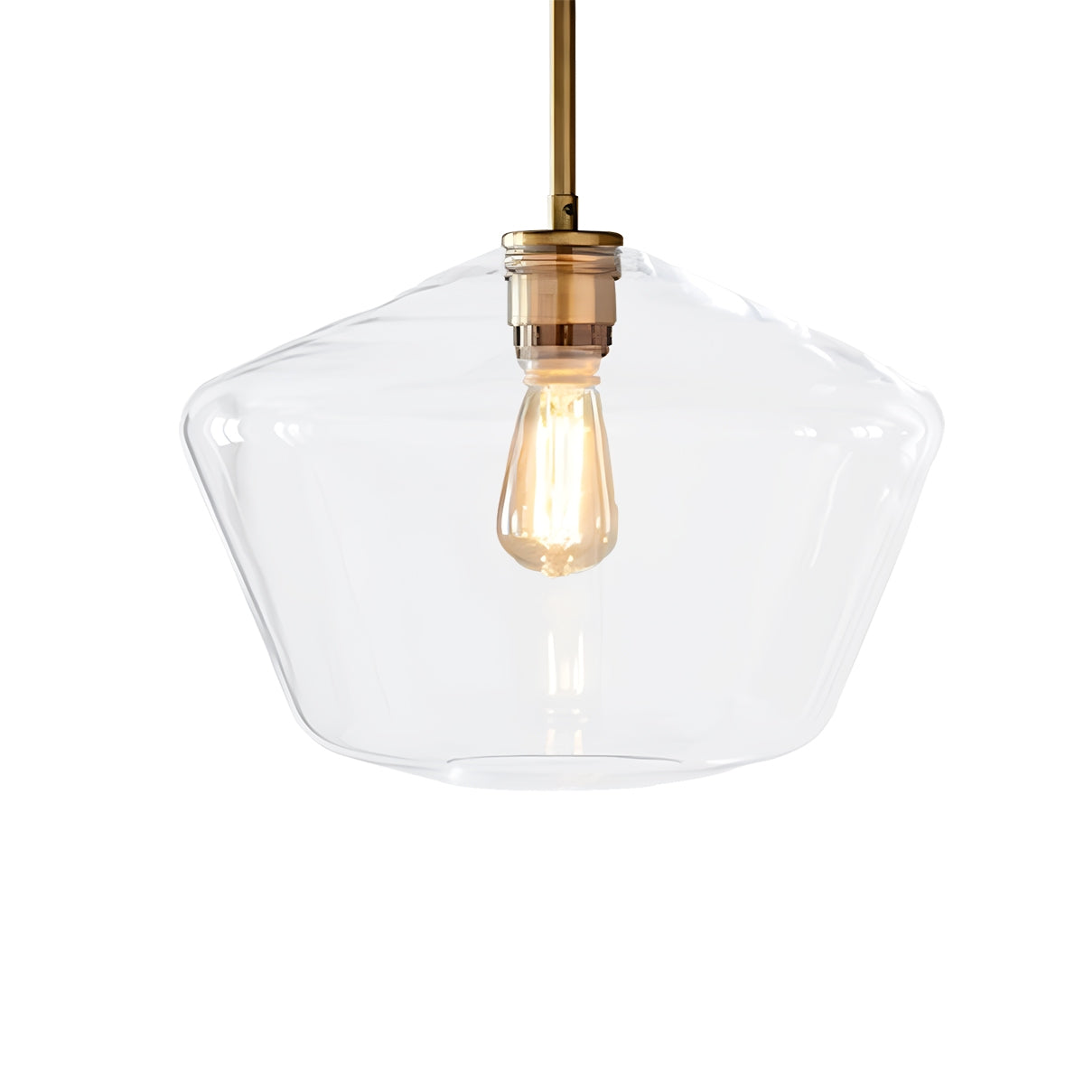 Hailie Clear Glass Pendant Light