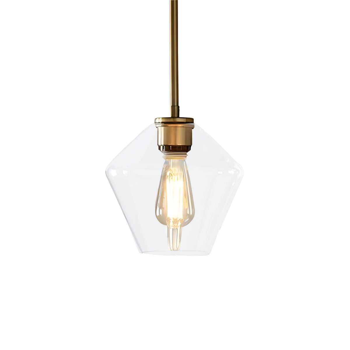 Hailie Clear Glass Pendant Light