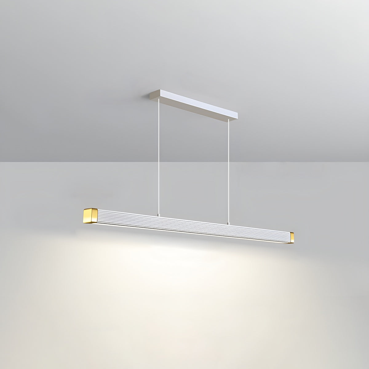 Antizer Roman Column Linear Pendant Light for Kitchen