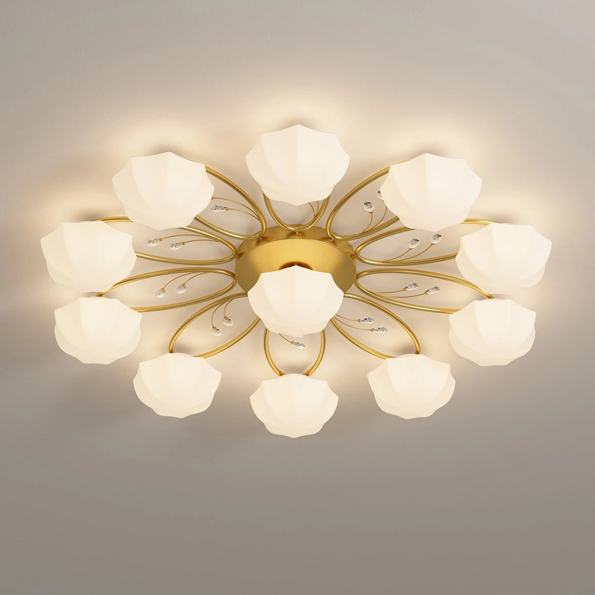 Light Luxury French Bud Ceiling Lamp