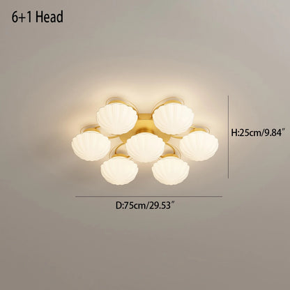 Antizer Creative Flower Living Room Ceiling Lamp