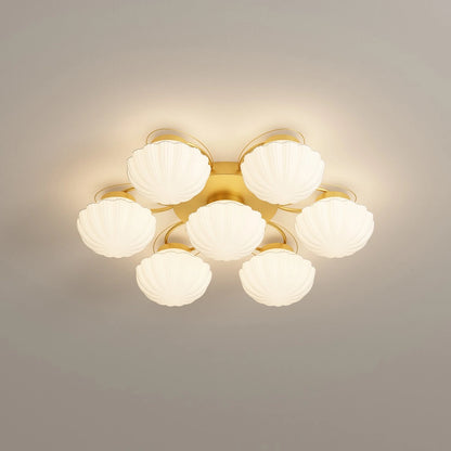 Antizer Creative Flower Living Room Ceiling Lamp