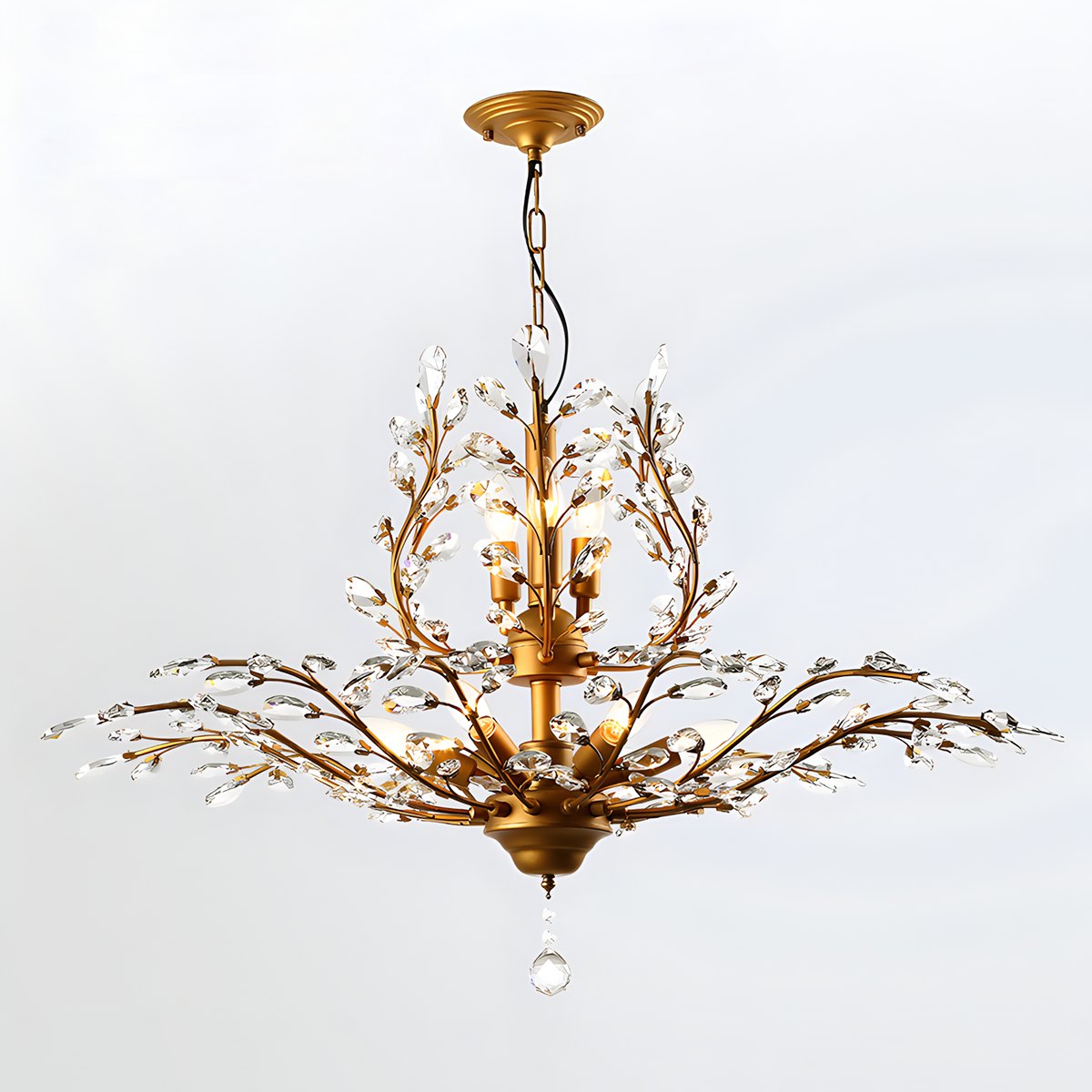 Tree Branch Crystal Chandelier