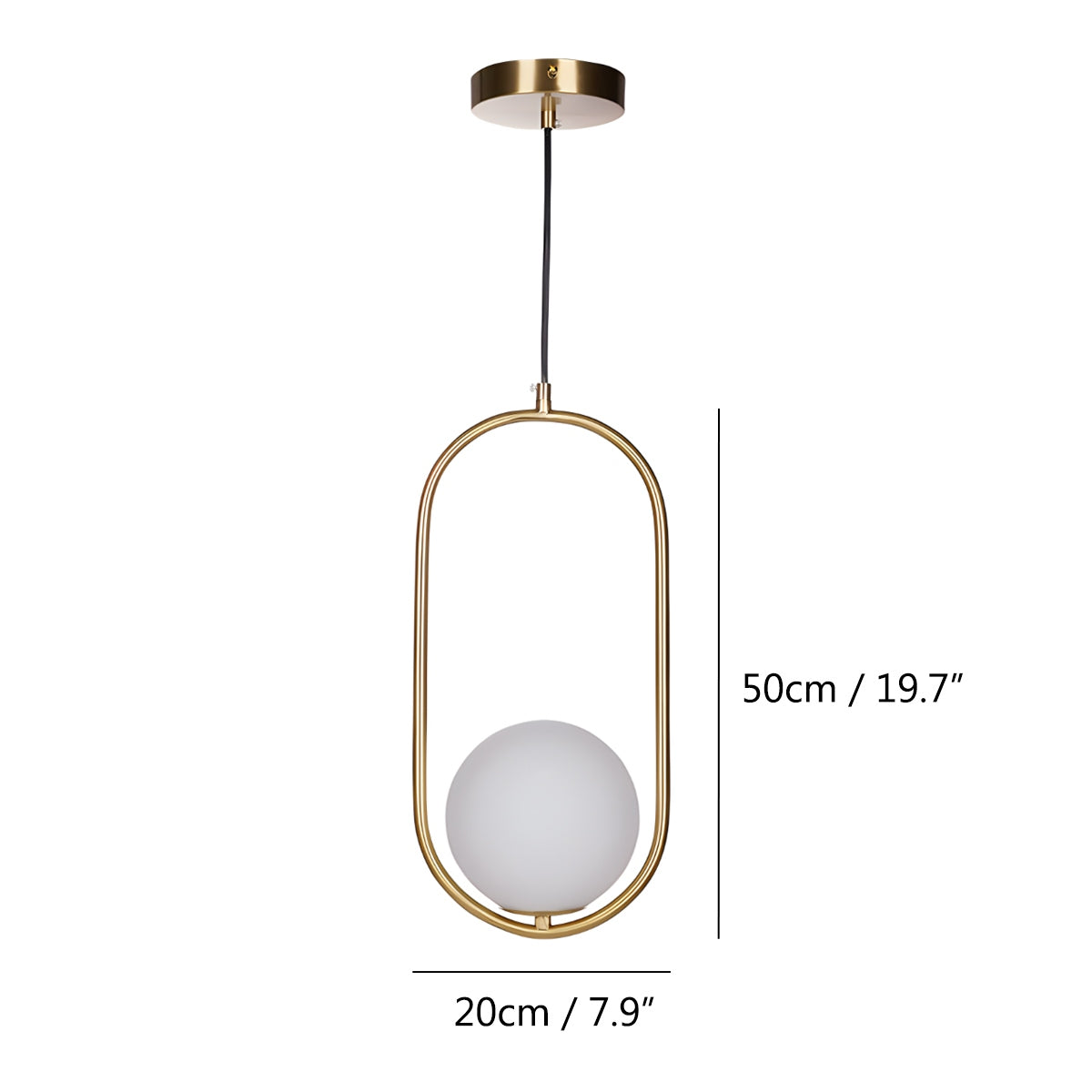 Antizer Mila Pendant Light Minimalist Lighting Fixture