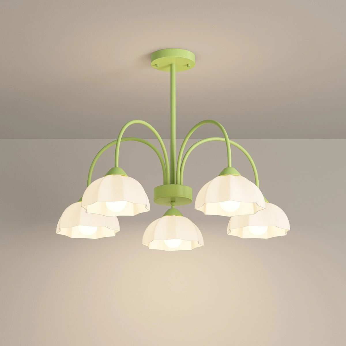 Nordic Modern Light Luxury Flower Chandelier