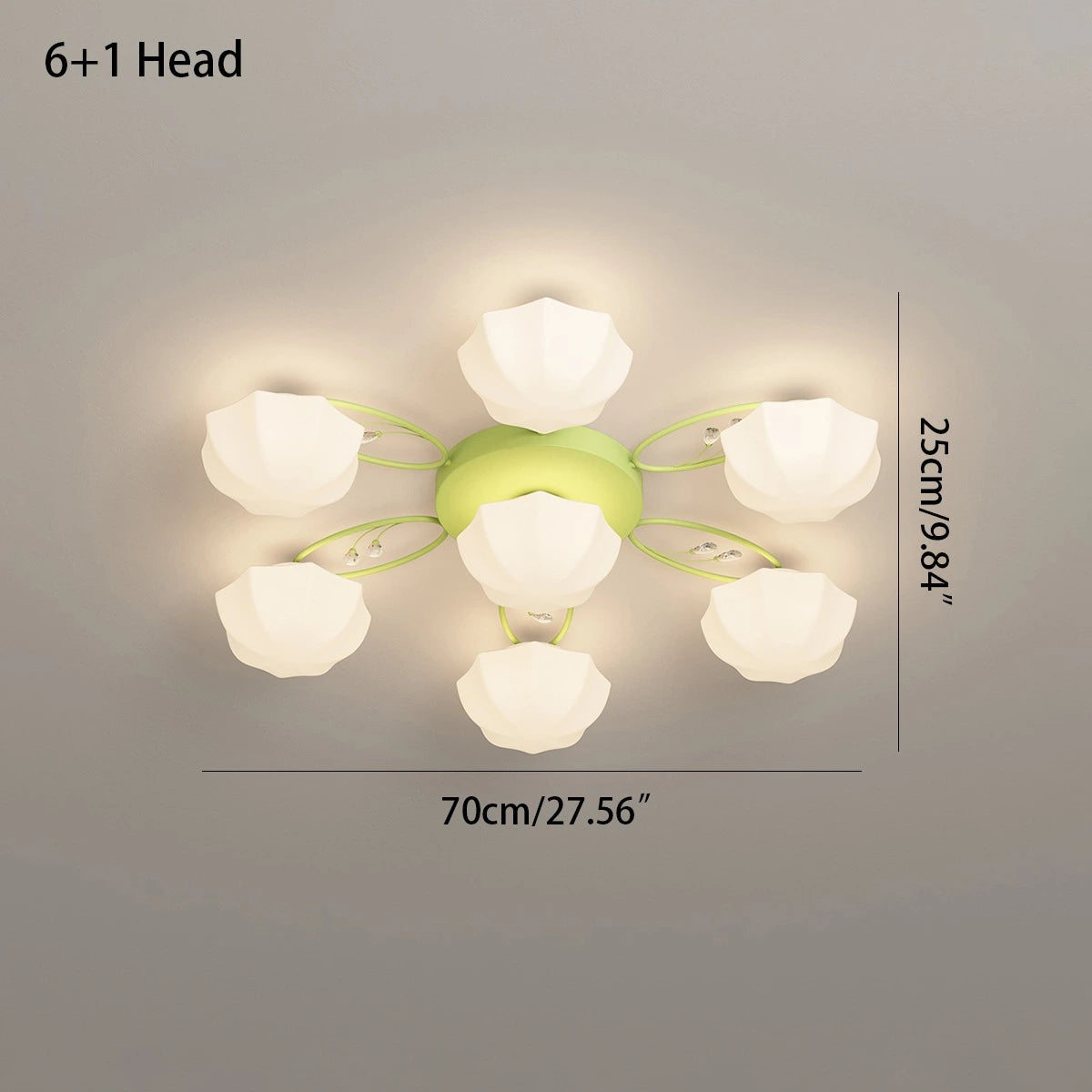 Light Luxury French Bud Ceiling Lamp