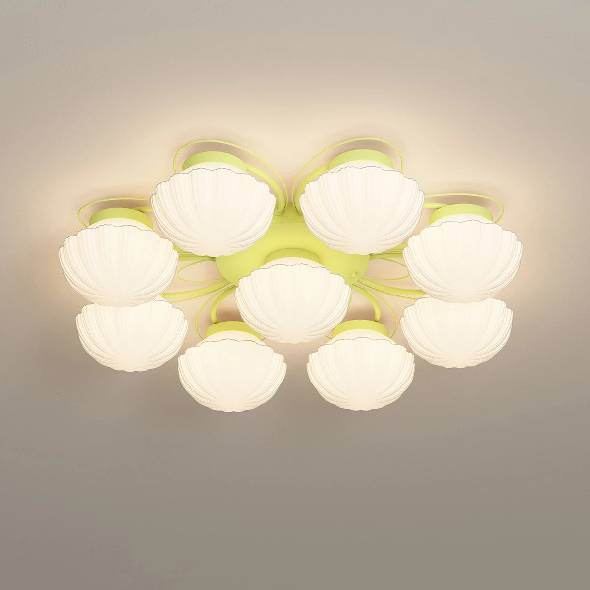 Creative Flower Living Room Ceiling Lamp