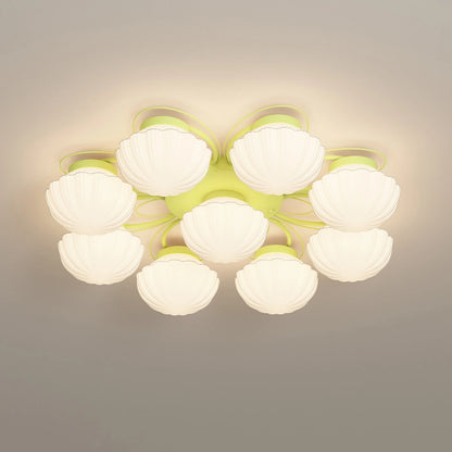 Antizer Creative Flower Living Room Ceiling Lamp